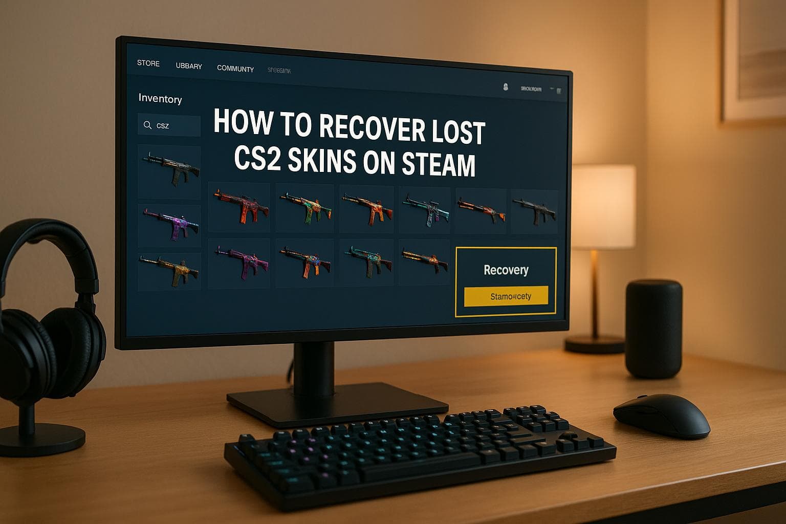 How to Recover Lost CS2 Skins on Steam