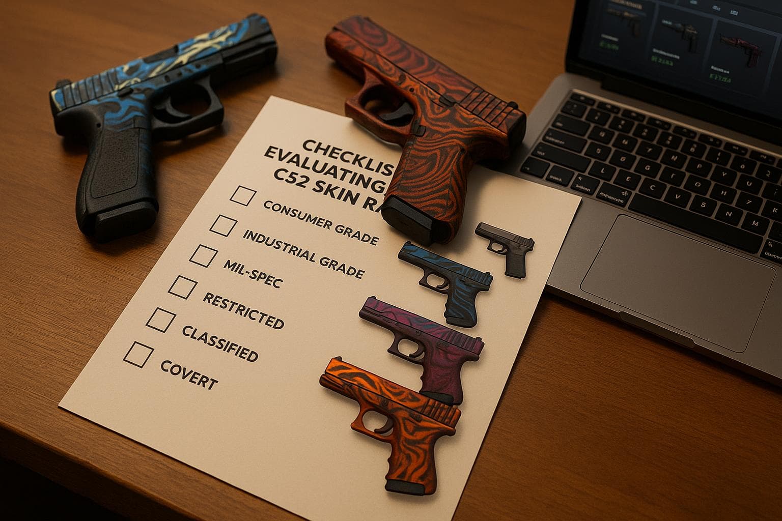 Checklist for Evaluating CS2 Skin Rarity