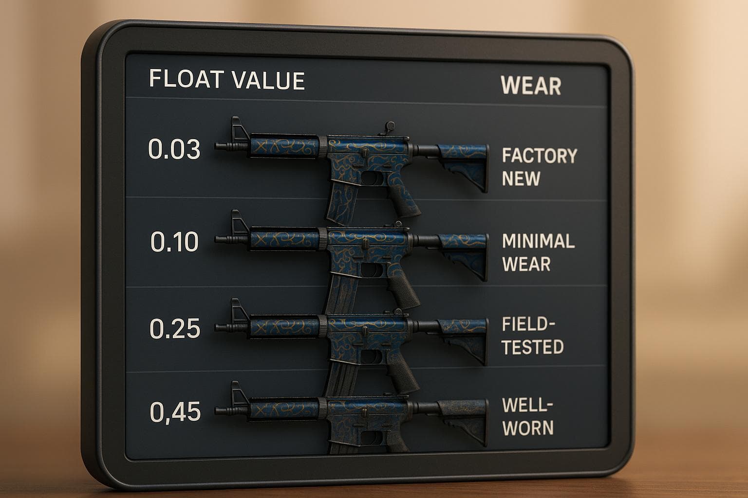 CS2 Float Values: How They Affect Skin Prices