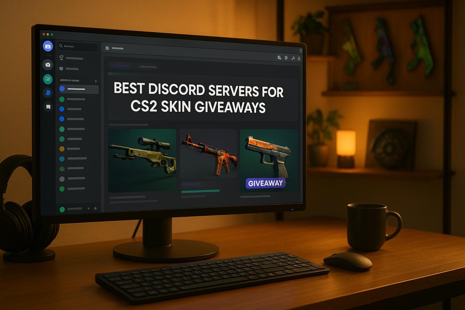 Best Discord Servers for CS2 Skin Giveaways